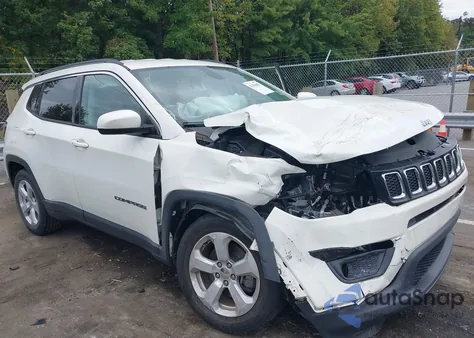 2020 Jeep Compass Latitude Fwd z USA, uszkodzony, nr VIN 3C4NJCBB8LT176871